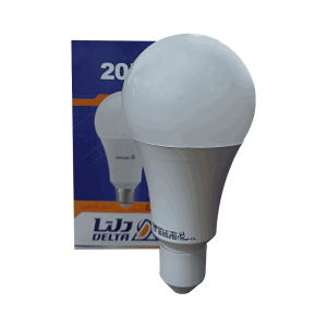 لامپ LED حبابی 20 وات E27 سبز دلتا