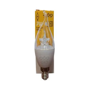 لامپ اشکی 7SMD وات E14 شفاف آفتابی فرنام