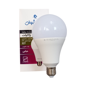 لامپ LED حبابی 25 وات E27 مهتابی شوان
