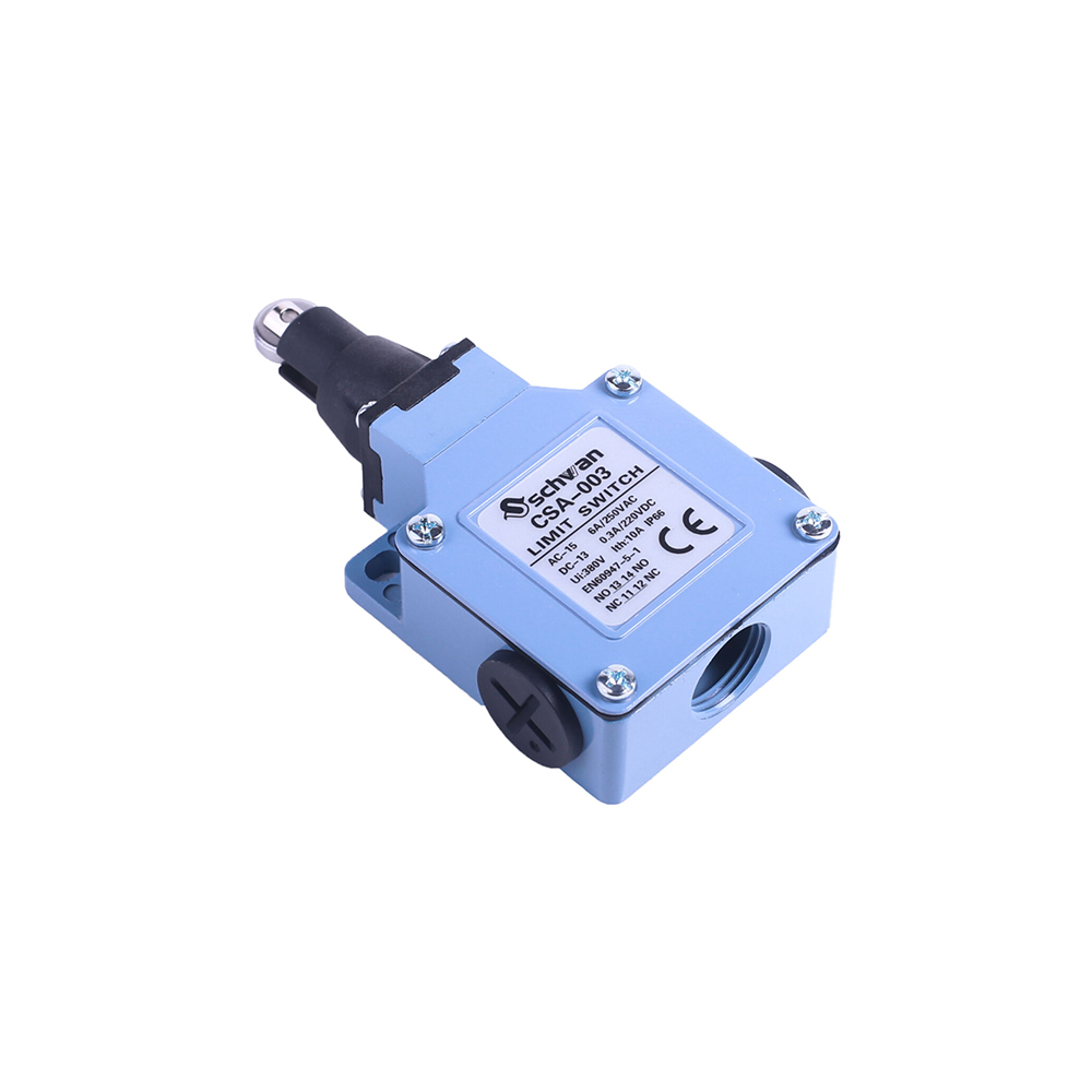 لیمیت سوئیچ پهن فلزی فشاری قرقره دار شوان (CSA-003)