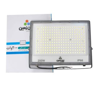 پروژکتور 200SMD وات لنزدار مهتابی ایران زمین (توربو)