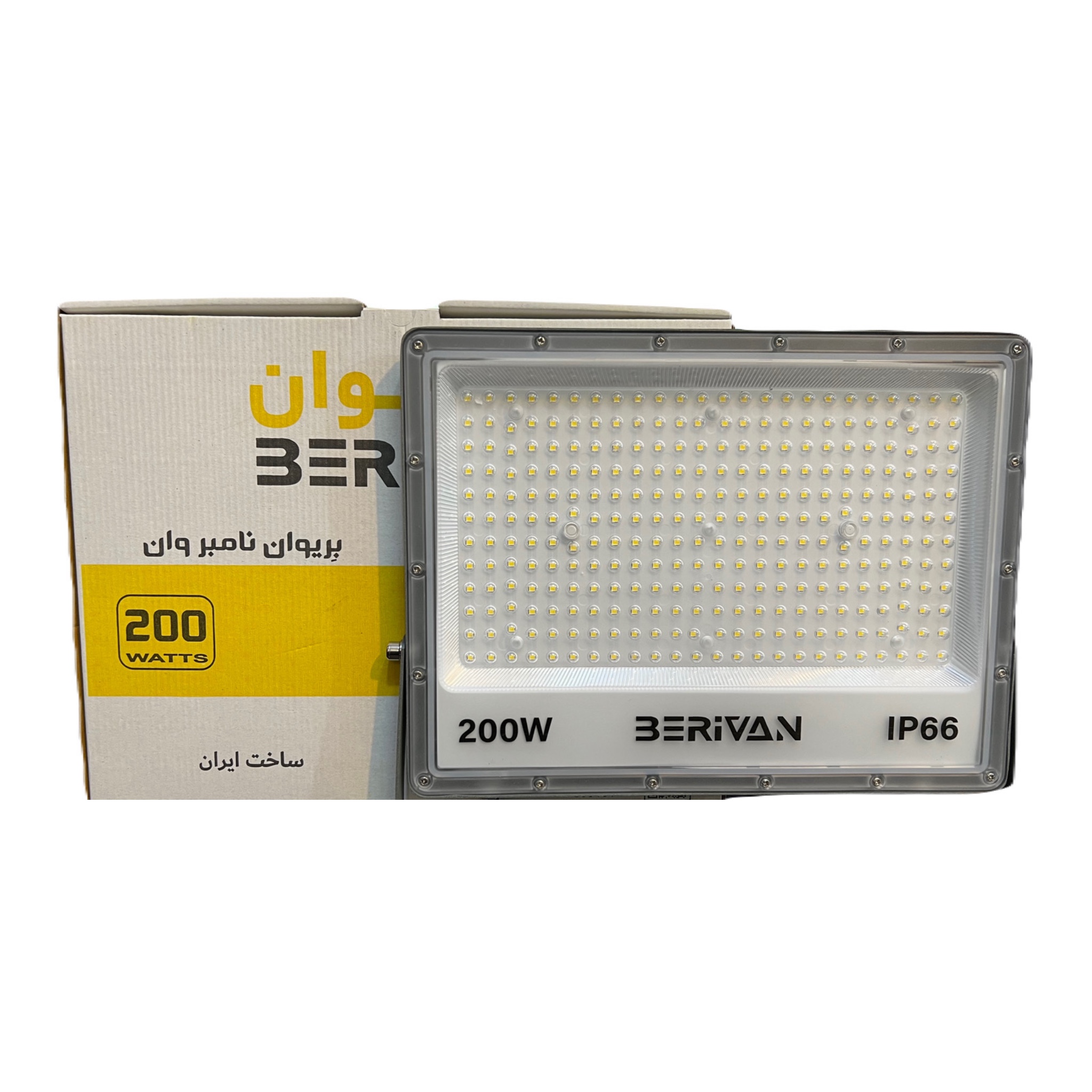 پروژکتور 200SMD وات مهتابی پارس کیمیا (بریوان مدل پاریس)