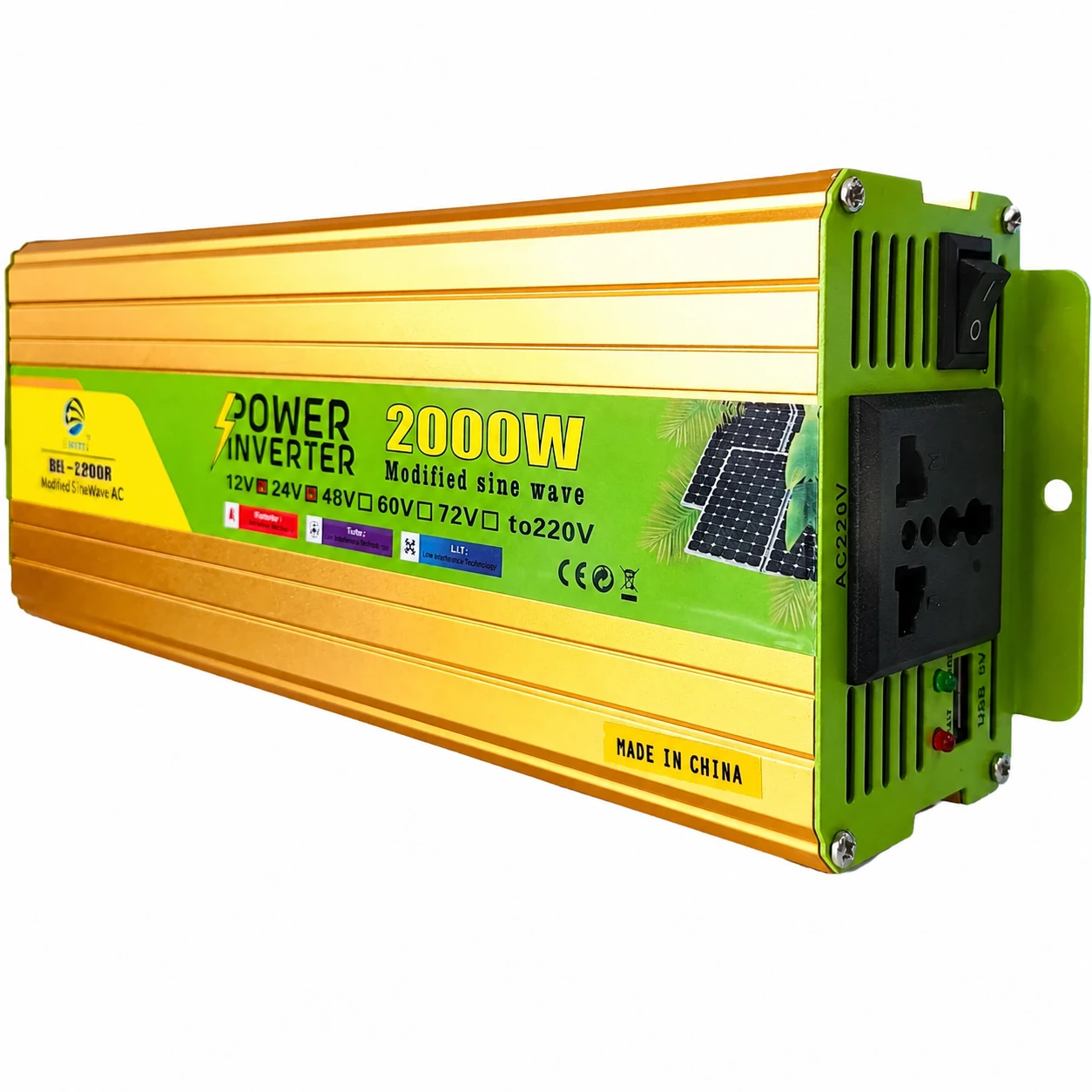 اینورتر 12 و 24 ولت به 220 ولت 2000W DK-L2000